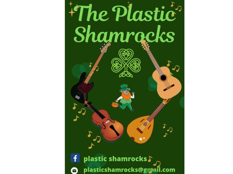 Plastic Shamrocks
